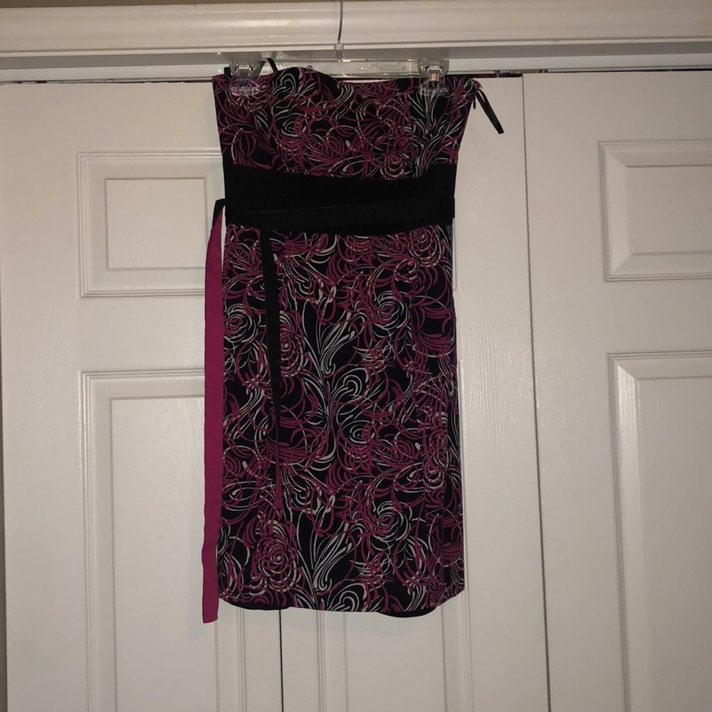 Ann Taylor Loft strapless dress.